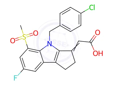 Chemical structure of Laropiprant Impurity 61