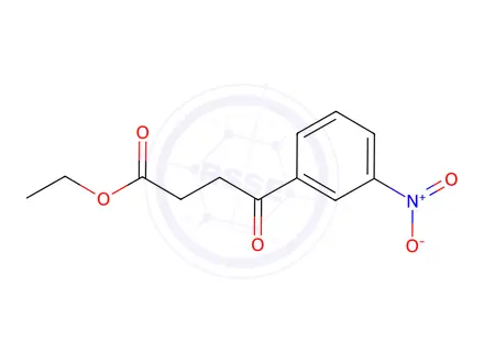 Chemical structure of Ethyl 4-(3-nitrophenyl)-4-oxobutanoate