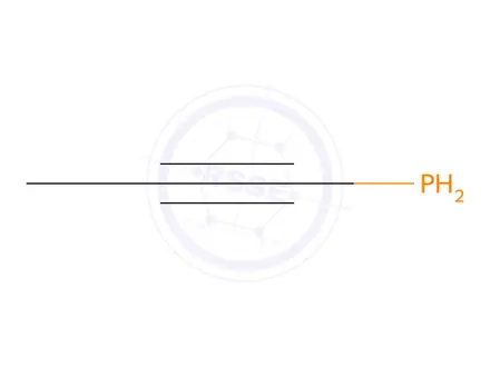 Chemical structure of Phosphine, 1-propynyl-