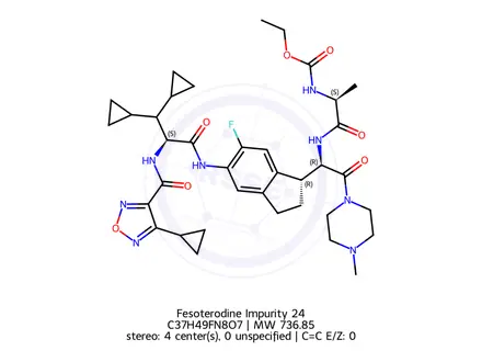 Chemical structure of Lanoracopan Hydrochloride Impurity 59