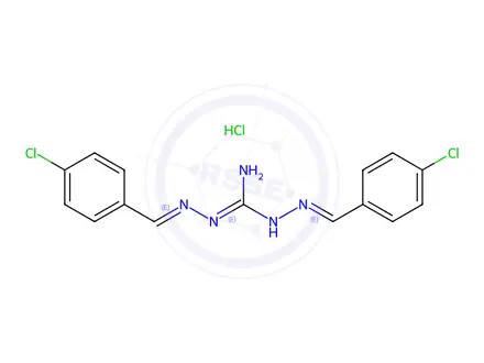 Chemical structure of Robenidine Hydrochloride