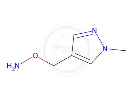 Chemical structure of o-((1-Methyl-1h-pyrazol-4-yl)methyl)hydroxylamine
