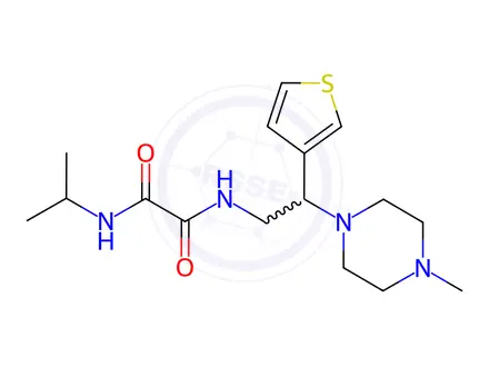 Chemical structure of N1-Isopropyl-N2-(2-(4-methylpiperazin-1-yl)-2-(thiophen-3-yl)ethyl)oxalamide