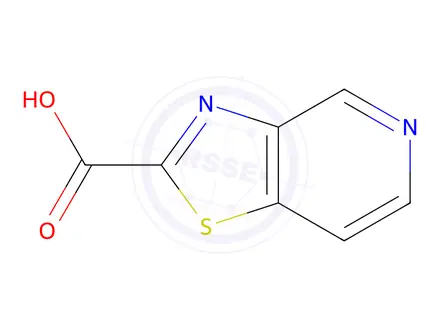 Chemical structure of [1,3]thiazolo[4,5-c]pyridine-2-carboxylic acid