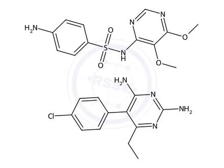Chemical structure of Pyrimethamine Impurity 10