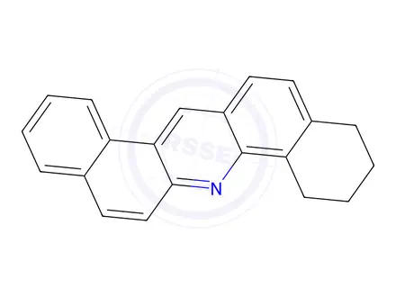 Chemical structure of 8,9,10,11-Tetrahydrodibenz(a,h)acridine