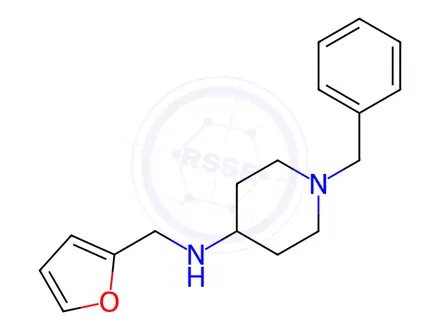Chemical structure of 1-Benzyl-N-[(furan-2-yl)methyl]piperidin-4-amine dihydrochloride