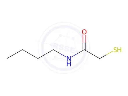 Chemical structure of N-Butyl-2-mercaptoacetamide