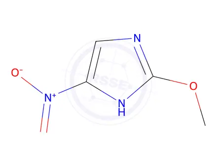 Chemical structure of 2-Methoxy-4-nitro-1H-imidazole