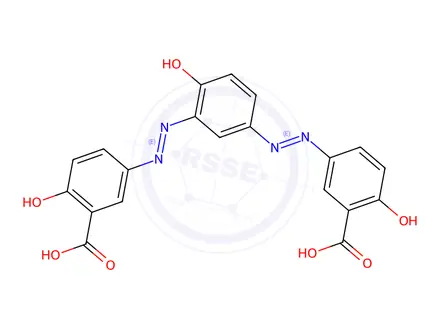 Chemical structure of Olsalazine EP Impurity I
