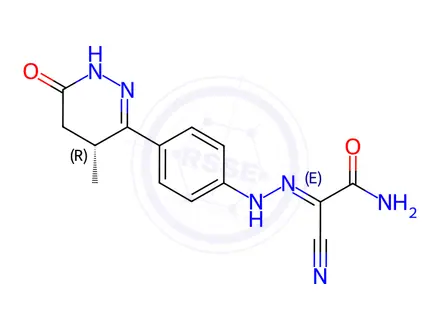 Chemical structure of Levosimendan Impurity 148