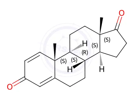Chemical structure of Exemestane;Testosterone