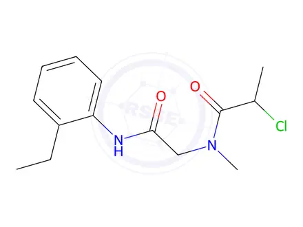 Chemical structure of 2-Chloro-N-{[(2-Ethylphenyl)Carbamoyl]Methyl}-N-Methylpropanamide