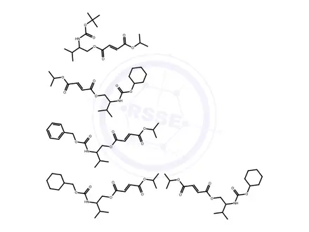 Chemical structure of Monascus Red