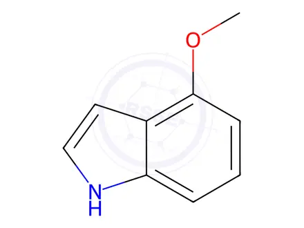 Chemical structure of 4-Methoxyindole