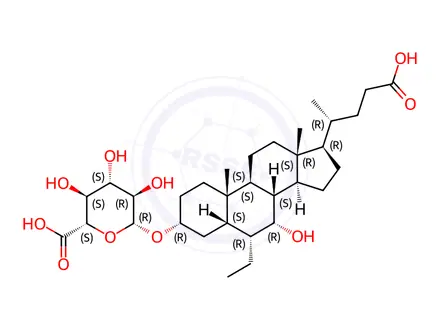 Chemical structure of Obeticholic Acid Impurity 106