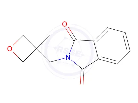 Chemical structure of 2-[(3-Methyloxetan-3-yl)methyl]isoindole-1,3-dione
