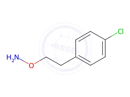 Chemical structure of O-(4-Chlorophenethyl)hydroxylamine
