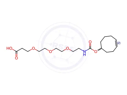 Chemical structure of TCO-PEG3-acid