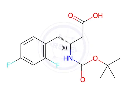 Chemical structure of Sitagliptin Impurity 230