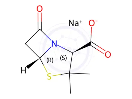 Chemical structure of Sulbactam Impurity 9 Sodium Salt