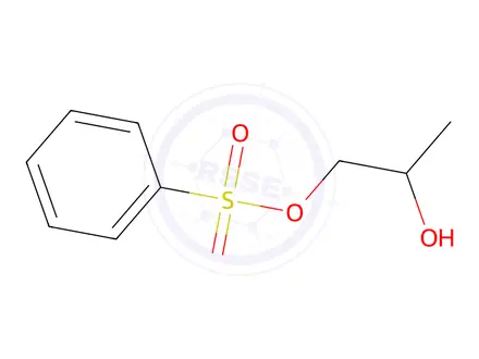 Chemical structure of 2-Hydroxypropyl benzenesulfonate