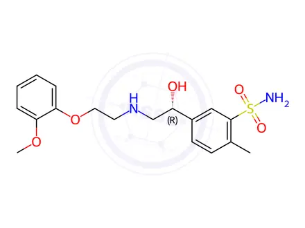 Chemical structure of Amosulalol Hydrochloride Impurity 2