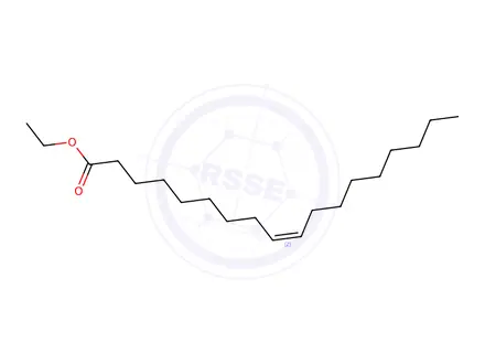 Chemical structure of Fatty acids, C16-18 and C18-unsatd., Et esters
