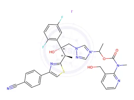 Chemical structure of Isavuconazole Impurity 63