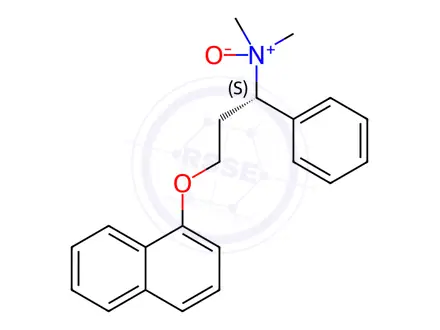 Chemical structure of Dapoxetine N-Oxide