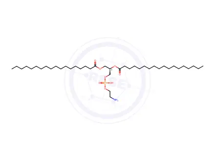 Chemical structure of 1,2-Distearoyl-sn-glycero-3-phosphoethanolamine