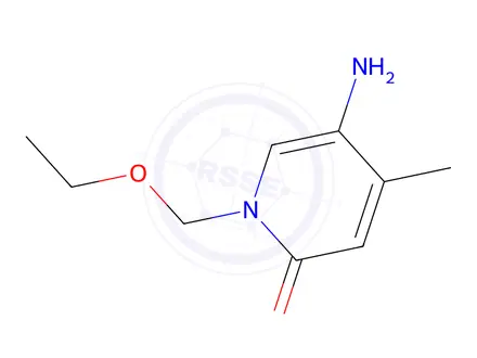 Chemical structure of 5-Amino-1-(ethoxymethyl)-4-methylpyridin-2(1h)-one
