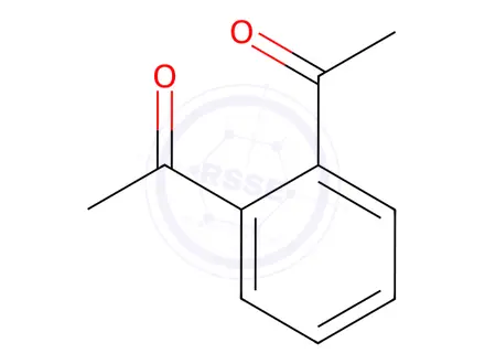 Chemical structure of 1,2-Diacetylbenzene