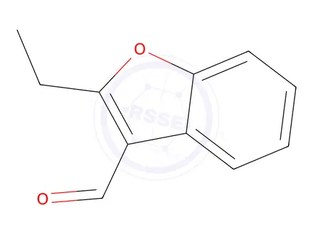 Chemical structure of 2-Ethyl-1-benzofuran-3-carbaldehyde
