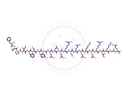 Chemical structure of Motilin, human, porcine