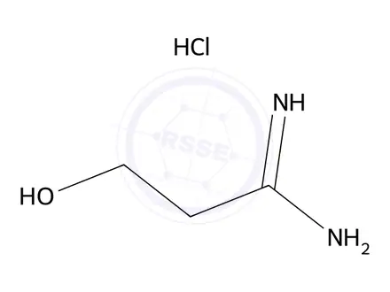 Chemical structure of 3-Hydroxypropanimidamide hydrochloride