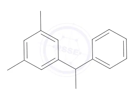 Chemical structure of 2,4-Dimethyl-1-(1-phenylethyl)benzene