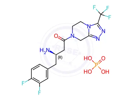 Chemical structure of Sitagliptin Impurity 274