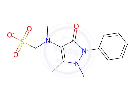 Chemical structure of Metamizol Sodium Monohydrate