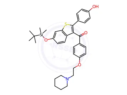 Chemical structure of Raloxifene Impurity 15