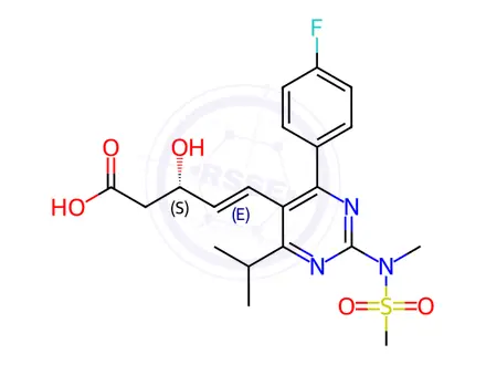 Chemical structure of Rosuvastatin Impurity 297