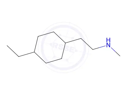 Chemical structure of 2-(4-Ethylcyclohexyl)-N-methylethan-1-amine