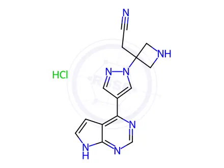 Chemical structure of Baricitinib Impurity 25 HCl