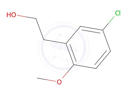 Chemical structure of 2-(5-Chloro-2-methoxyphenyl)ethan-1-ol