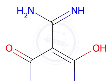 Chemical structure of 1,3-Dicyclohexyl-6-hydroxy-2,4-dioxo-1,2,3,4-tetrahydropyrimidine-5-carboximidamide