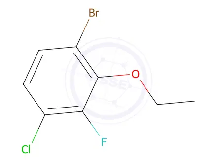 Chemical structure of 1-Bromo-4-chloro-2-ethoxy-3-fluorobenzene