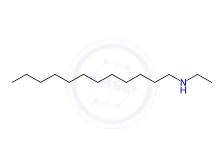 Chemical structure of 1-Dodecanamine,N-ethyl-