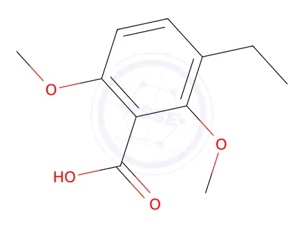 Chemical structure of 3-Ethyl-2,6-dimethoxybenzoic acid