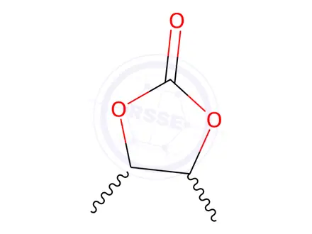 Chemical structure of Carbonic acid 2,3-butanediyl