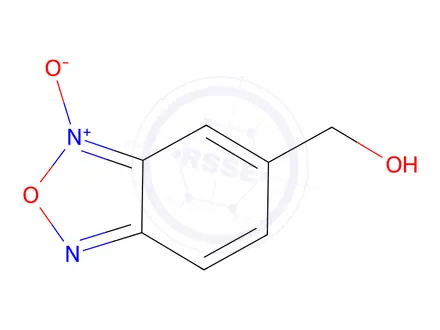 Chemical structure of 2,1,3-Benzoxadiazole-5-methanol, 3-oxide
